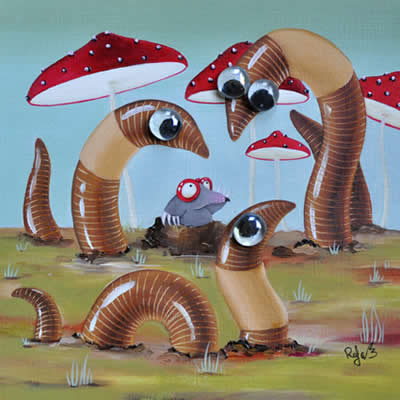 Giant earthworms - Raphaële LENNOZ